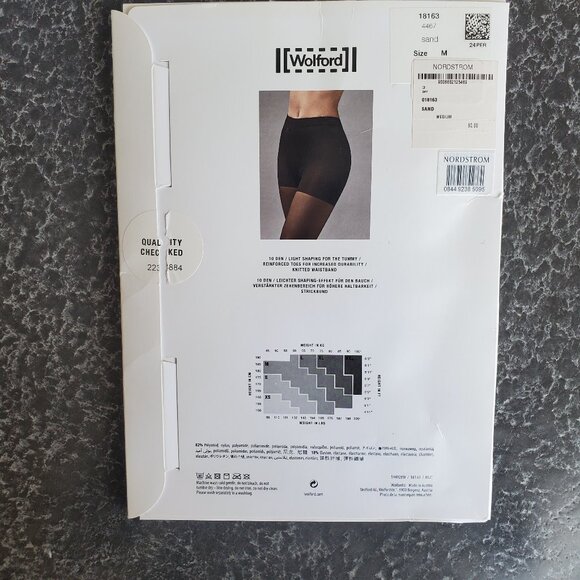 Wolford ! INDIVIDUAL 10 Cosmetic  (M) , sand - Picture 3 of 6